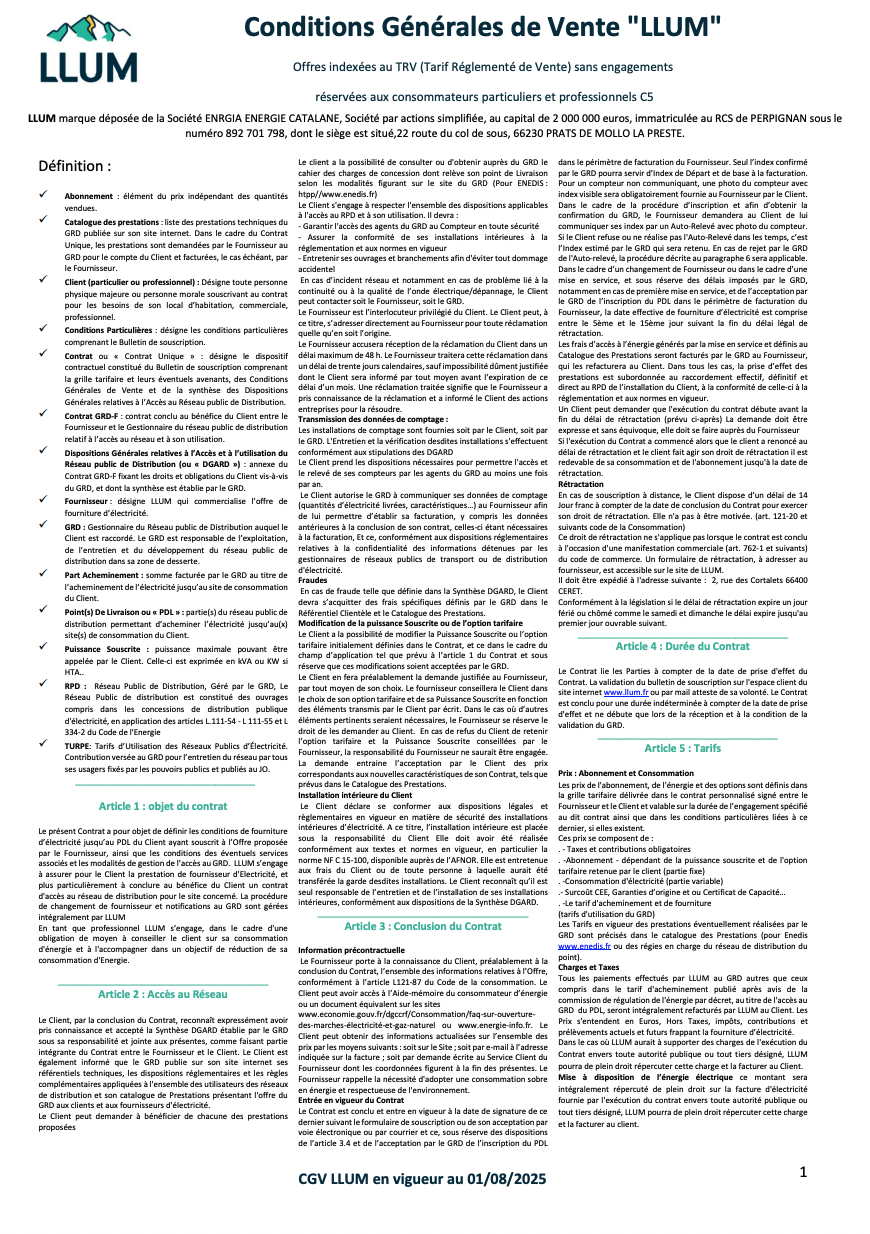 CGV LLUM - Aout 2025 (TRV) - SE - Page 1