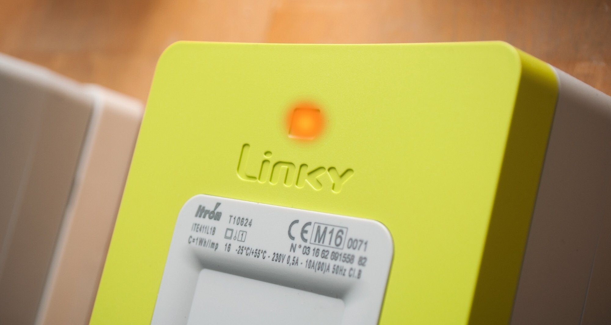 Mon compteur Linky clignote orange